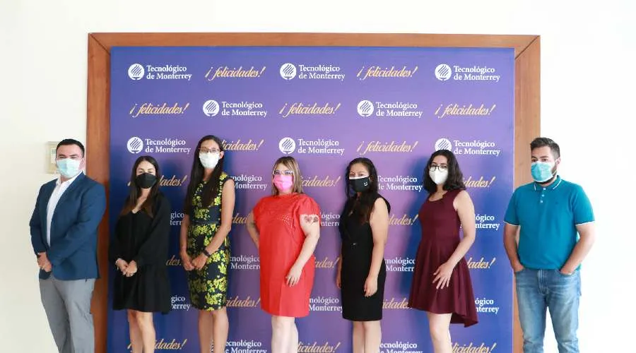 Colaboradores de 5 a&ntilde;os en el Tec de Irapuato.