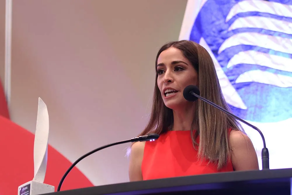 Ceremonia Premi Mujer Tec 2020 Paola Mor&aacute;n