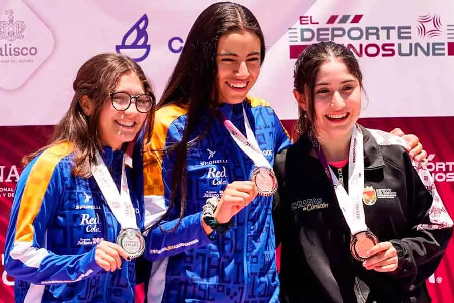 Mar&iacute;a Fernanda Ordaz, representante chiapaneca de patinaje en ruedas