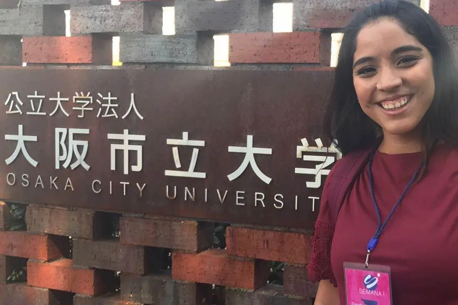 Claudia P&eacute;rez, Osaka University