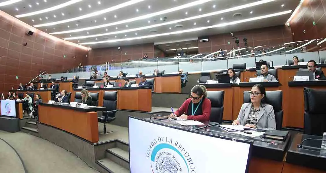 Cl&iacute;nica Nansen del Tec Guadalajara en senado presenta propuesta de migracion laboral.