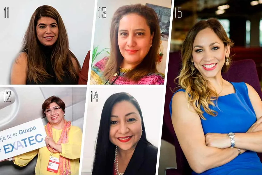 Astrid Brust, Patricia Mora, Elsa Romero, Ana Luc&iacute;a Mac&iacute;as y Patricia Monta&ntilde;o son l&iacute;deres de &aacute;reas y proyectos en el Tec.