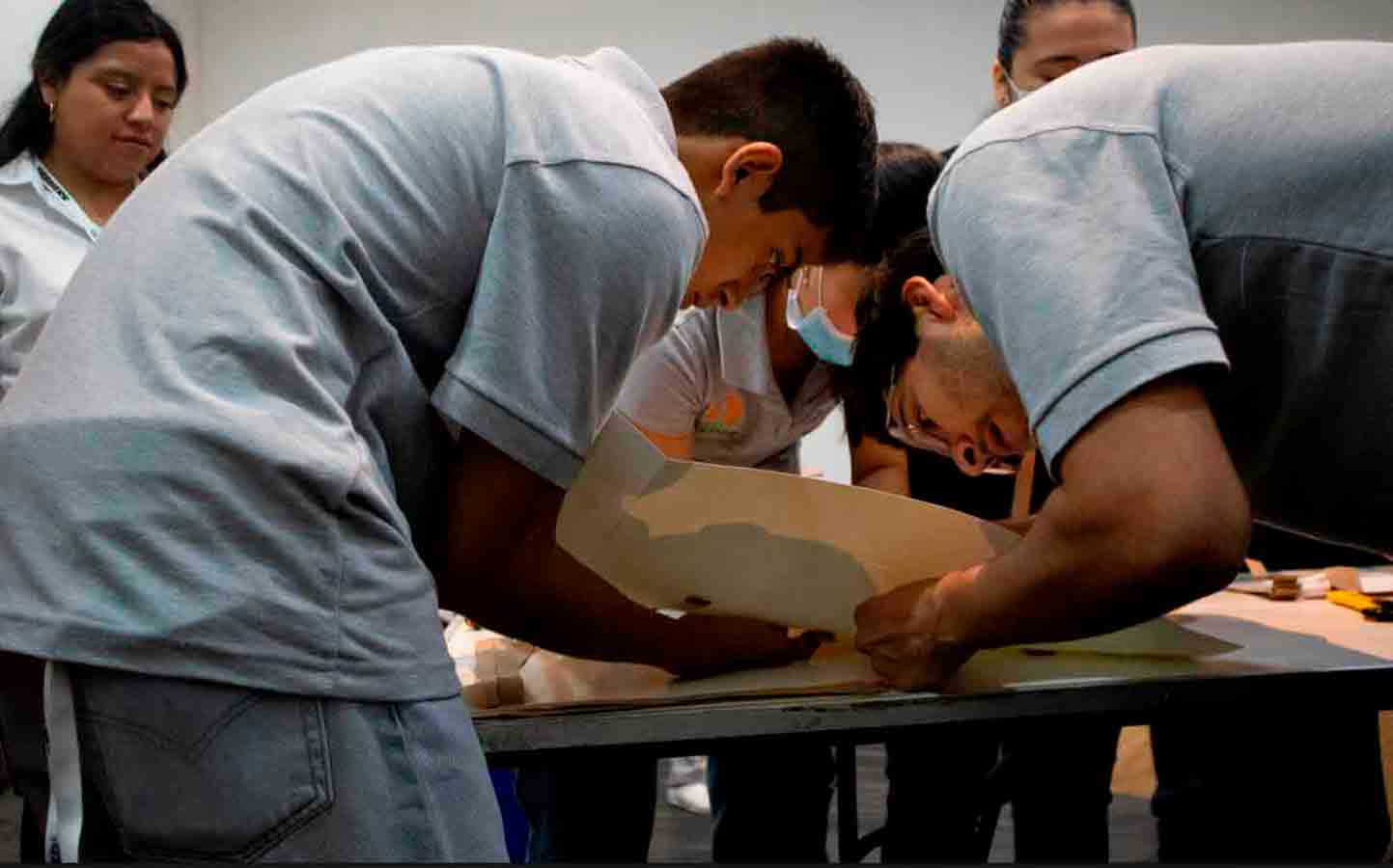 Concurso geomuros, que gan&oacute; el Tec Guadalajara.