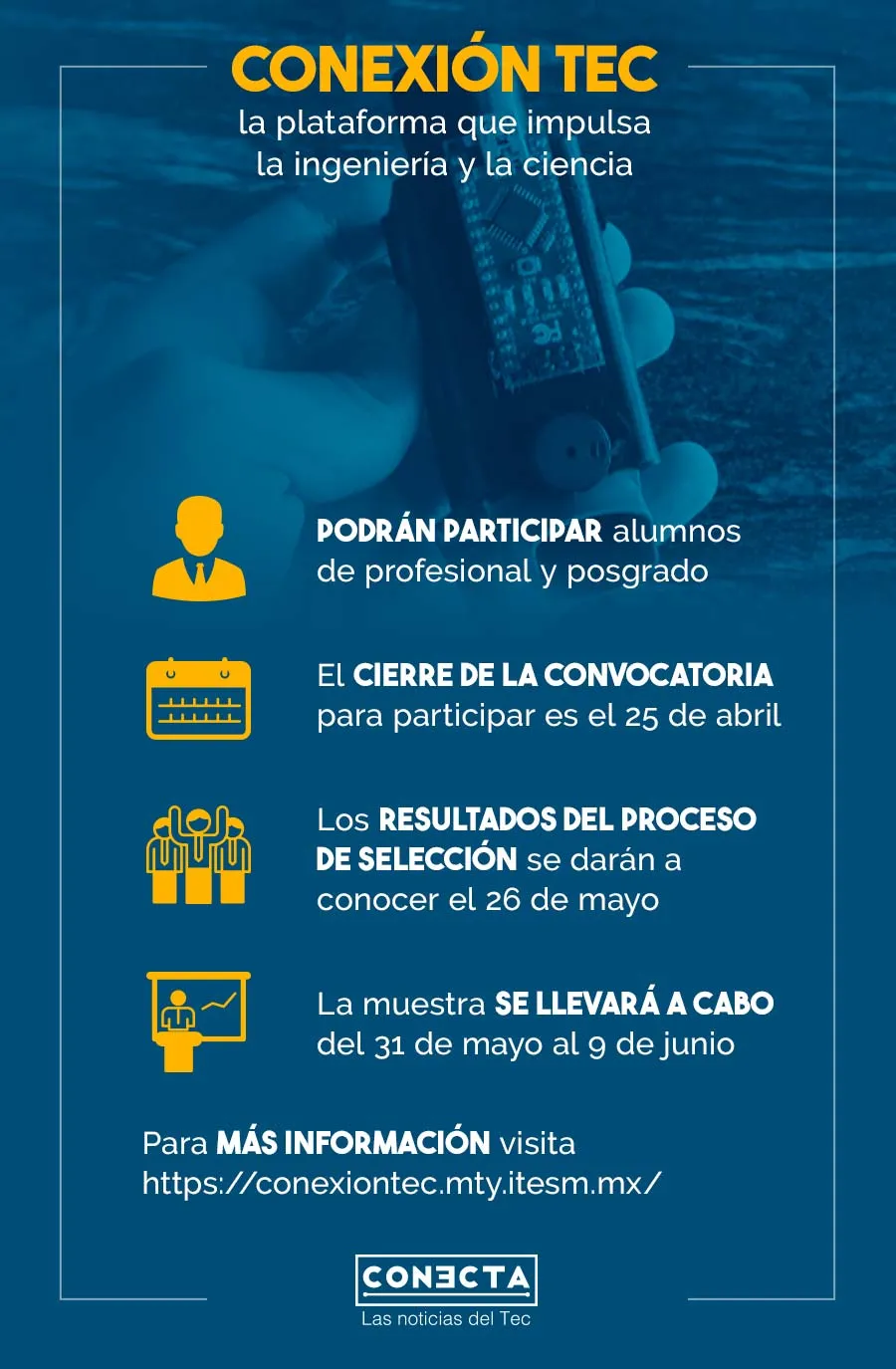 Infograf&iacute;a Conexi&oacute;n Tec 2021