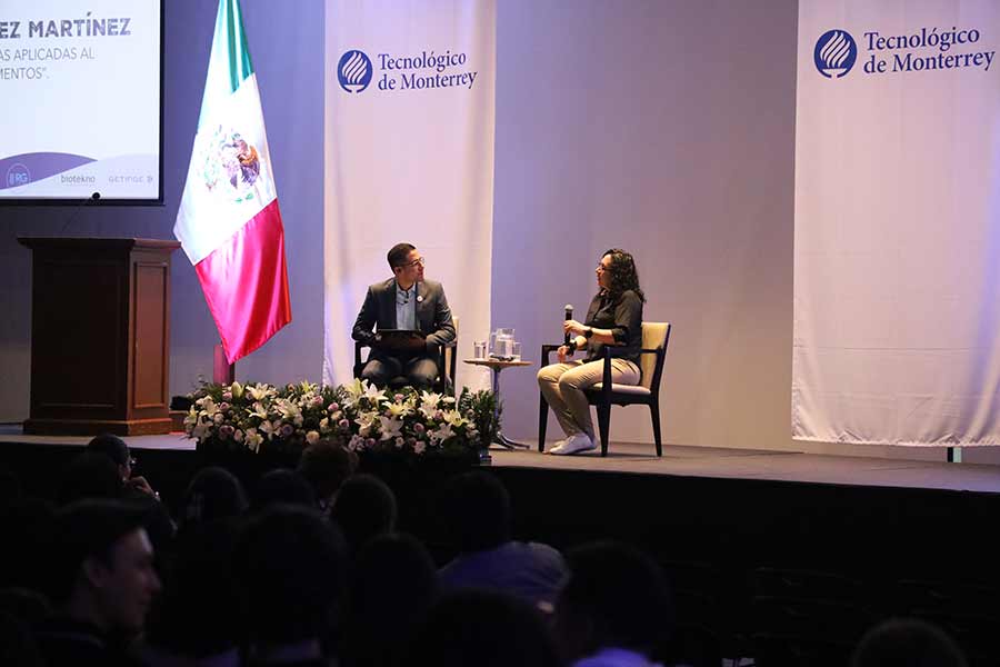 Tecnolog&iacute;a para procesamiento de alimentos, en el congreso de biotecnolog&iacute;a del Tec Guadalajara. 