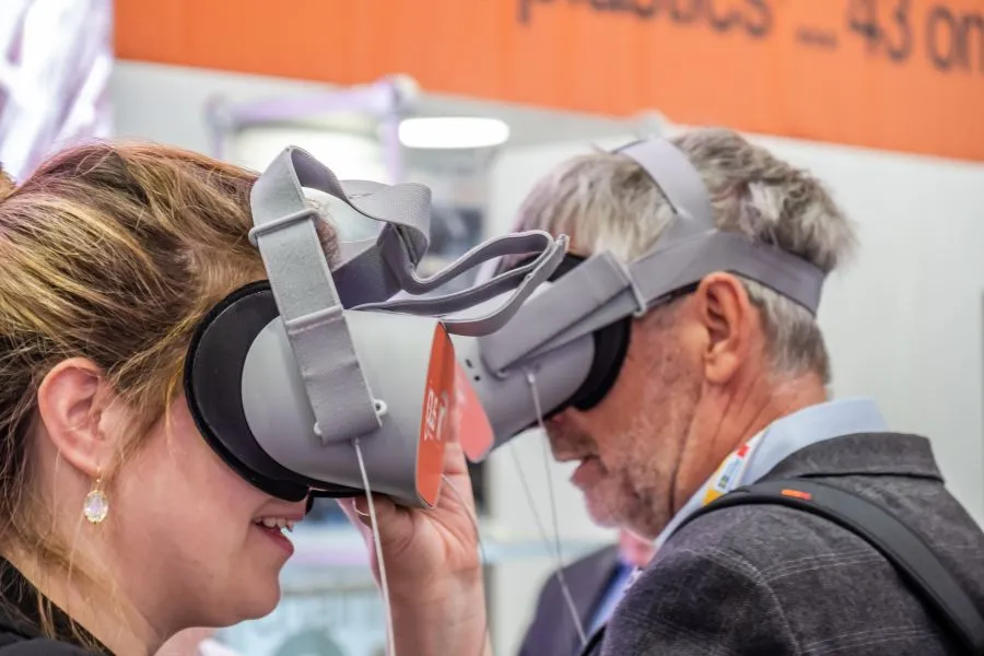 VR padre e hija