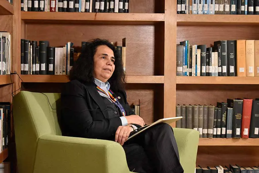 Consuelo S&aacute;izar, directora de la Feria Internacional del Libro del Tec de Monterrey.