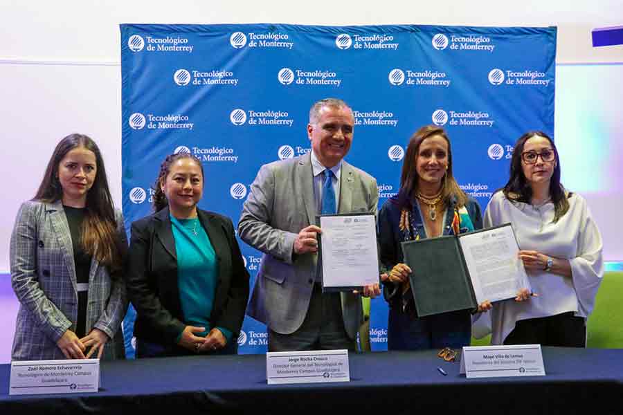 Convenio con DIF Jalisco, alianza con el Tec Guadalajara para generar acciones de impacto social.