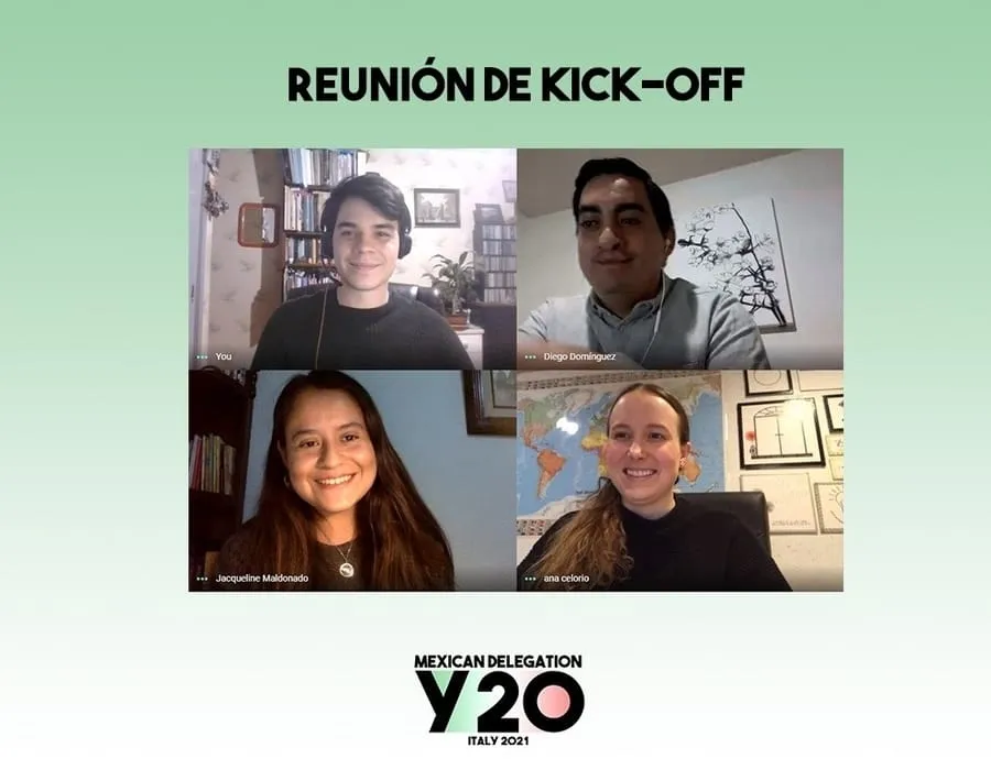 Jacqueline es parte de la delegaci&oacute;n mexicana para la Cumbre de J&oacute;venes Youth 20-2021