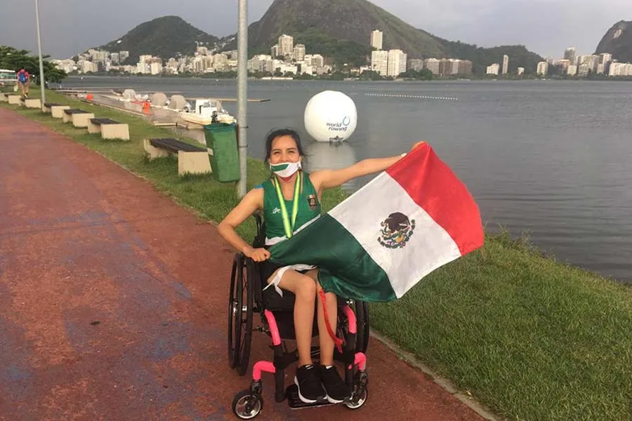 Daniela S&aacute;nchez represent&oacute; a M&eacute;xico en el evento celebrado en Brasil