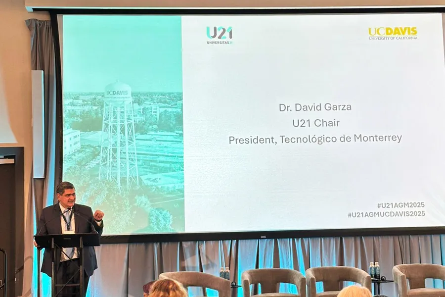 David Garza, presidente ejecutivo del Grupo Educativo Tecnol&oacute;gico de Monterrey.