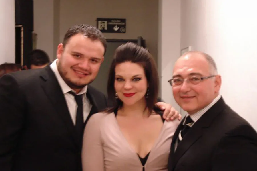 David Lom&eacute;l&iacute; y Hugo Garza Leal