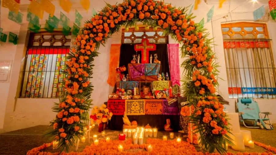 Altar del d&iacute;a de muertos