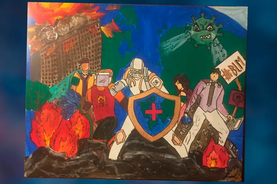 Dibujo Ana Guti&eacute;rrez, alumna PrepaTec Eugenio Garza Lag&uuml;era