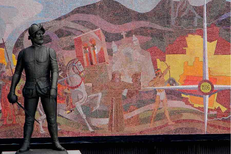 Diego de Montemayor fundador de la ciudad metropolitana de Nuestra Señora de Monterrey.