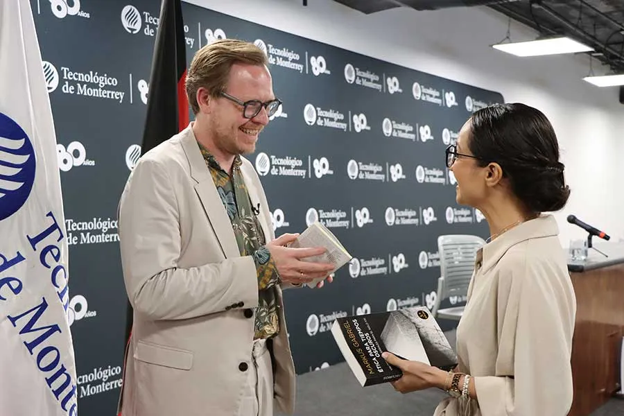 Markus Gabriel en la C&aacute;tedra Alfonso Reyes