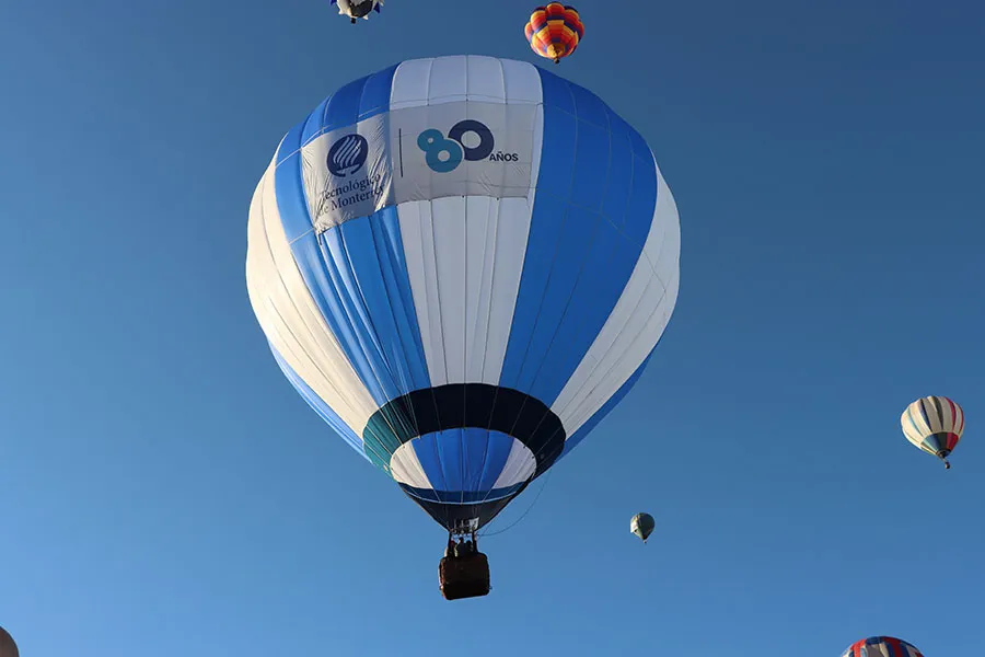 Globo aerost&aacute;tico Tecnol&oacute;gico de Monterrey