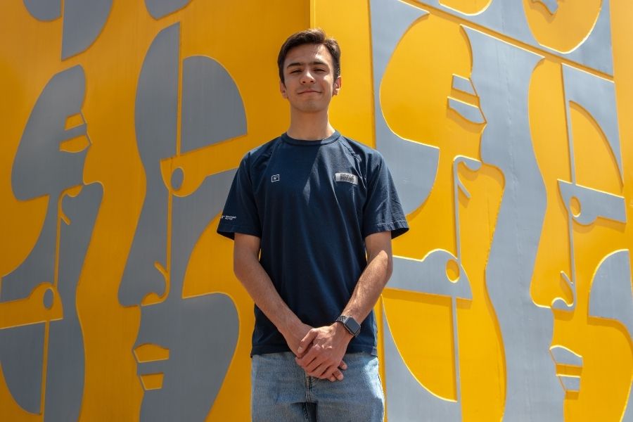 Emiliano Peláez, estudiante de PrepaTec en Estado de México.