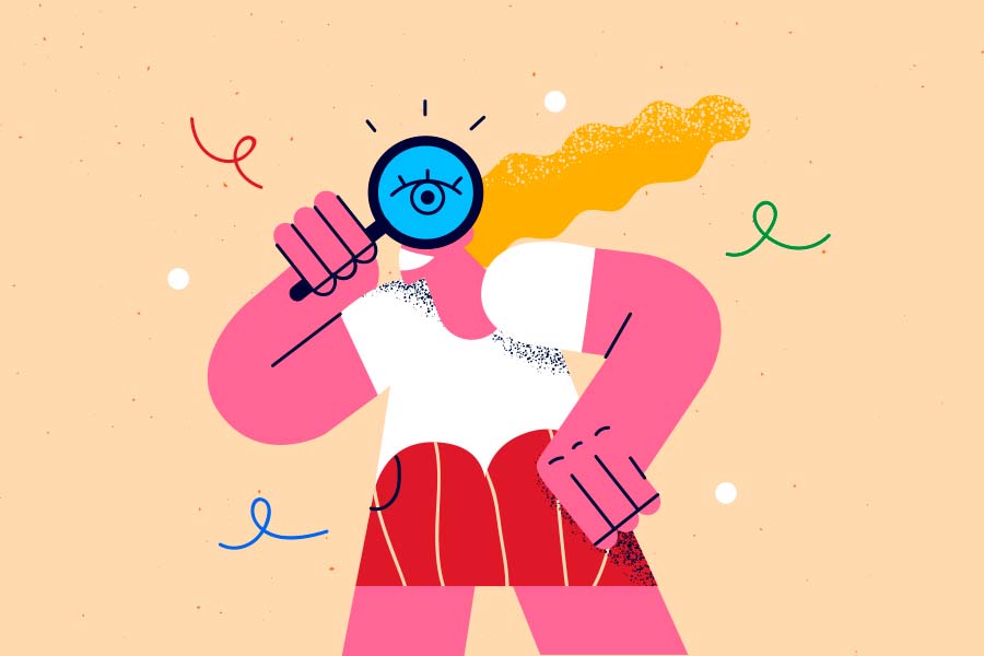 ilustraci&oacute;n de una emprendedora
