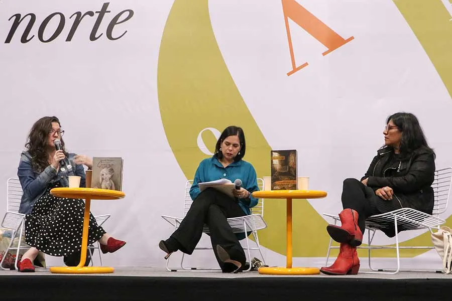 (De izq. a der.) Mar&iacute;a Jos&eacute; Navia, Gabriela Riveros y Socorro Venegas.