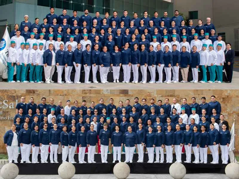 Foto grupal del equipo de enfermer&iacute;a.