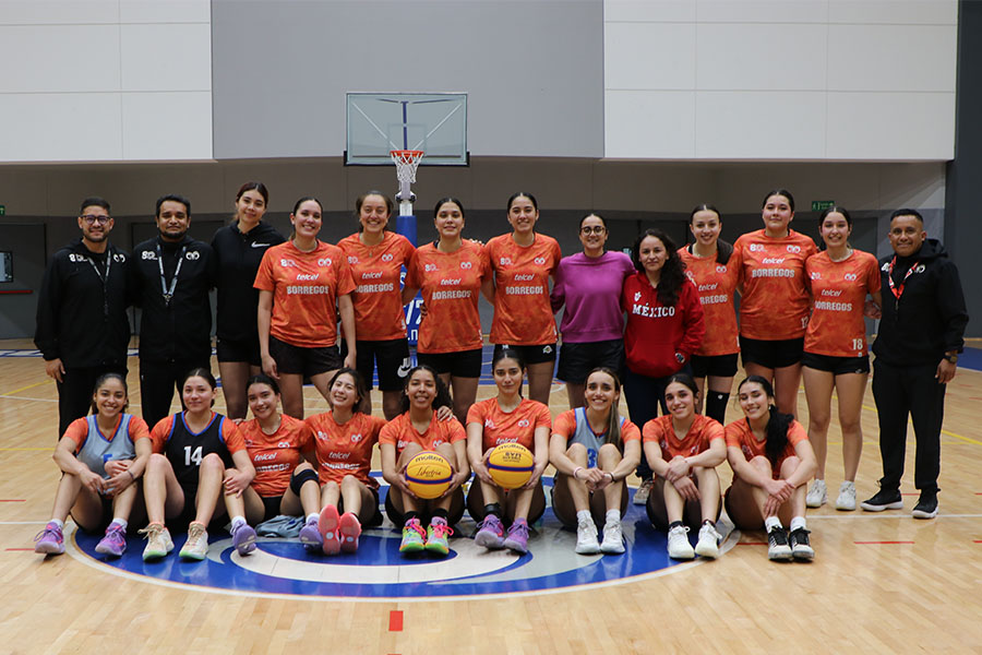 Equipo femenil de Borregos Toluca gana nacional de basquetbol 3x3