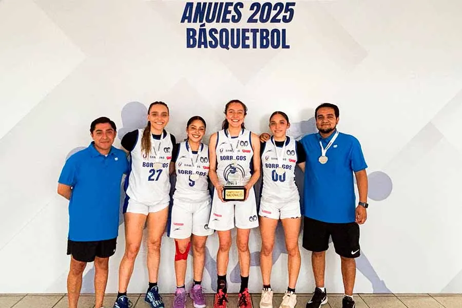 &iexcl;Doble podio! Borregos Toluca triunfan en nacional de b&aacute;squet 3x3