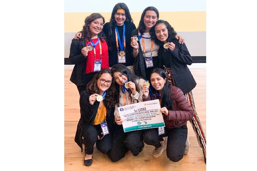 Las alumnas de Tec de Monterrey campus San Luis Potos&iacute; en INC.