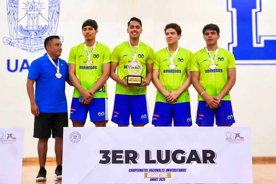 &iexcl;Doble podio! Borregos Toluca triunfan en nacional de b&aacute;squet 3x3