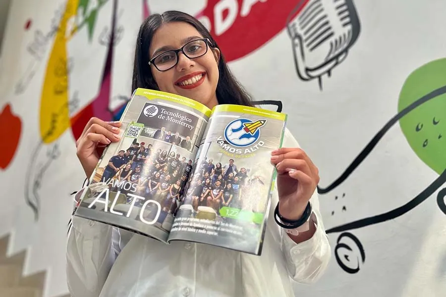 Er&eacute;ndira present&oacute; su proyecto Volamos Alto en la UNESCO