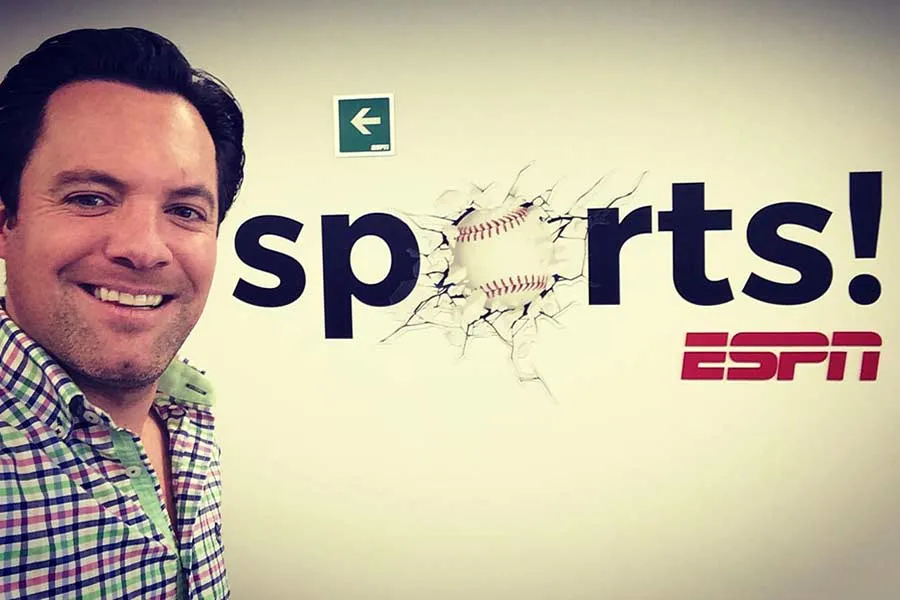 Juan Pablo Fern&aacute;ndez actualmente trabaja en ESPN