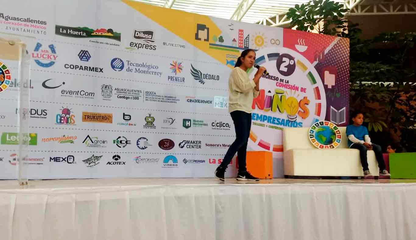 Conferencia en el Congreso de Niños Empresarios a más de 600 niñ@s sobre la empatía
