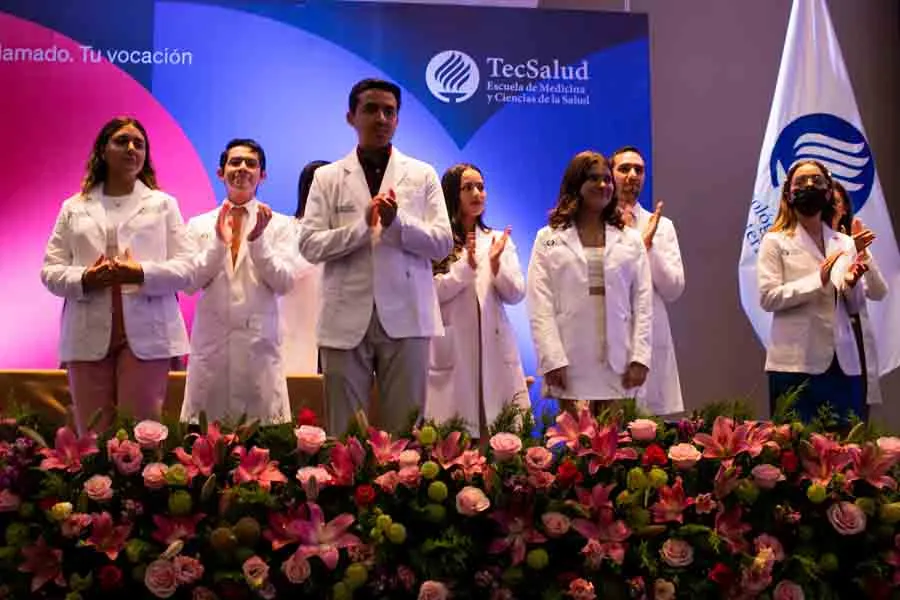 Estudiantes de nuevo ingreso de la regi&oacute;n Guadalajara de la Escuela de Medicina del Tec de Monterrey.