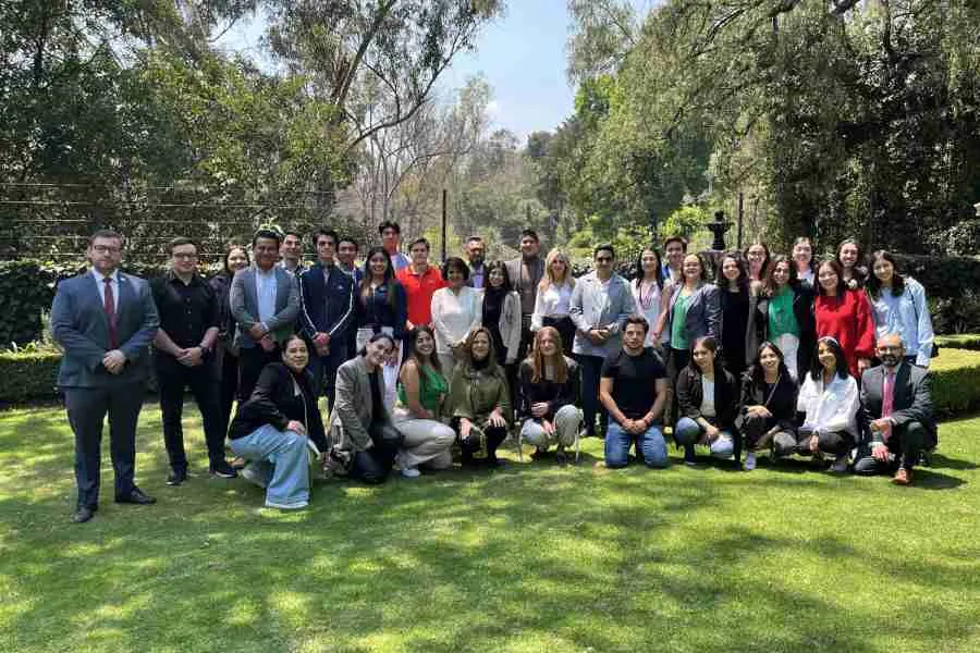 Visita a la Embajada de Colombia en M&eacute;xico