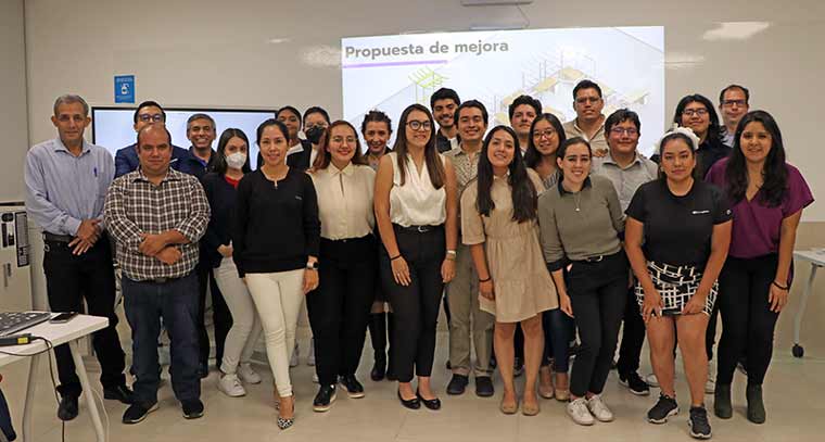 Estudiantes de la Escuela de Ingeniería y Ciencias del Tec campus Cuernavaca desarrollaron propuestas para la empresa Forza Global Solutions durante la concentración “Sistemas y tecnologías 4.0”
