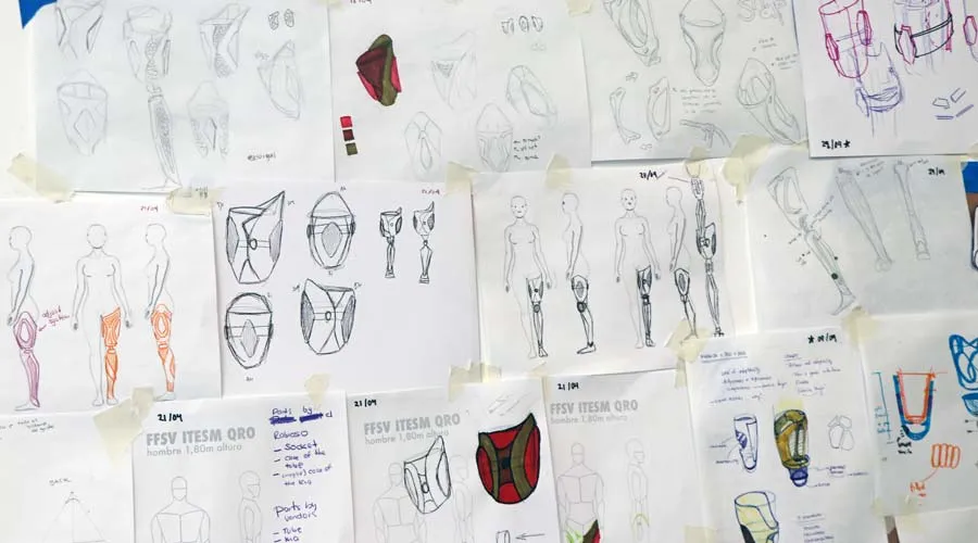 Estudiantes de Dise&ntilde;o del Tec de monterrey campus Qro elaboran proyecto de pr&oacute;tesis en colaboraci&oacute;n con la UNAM. 