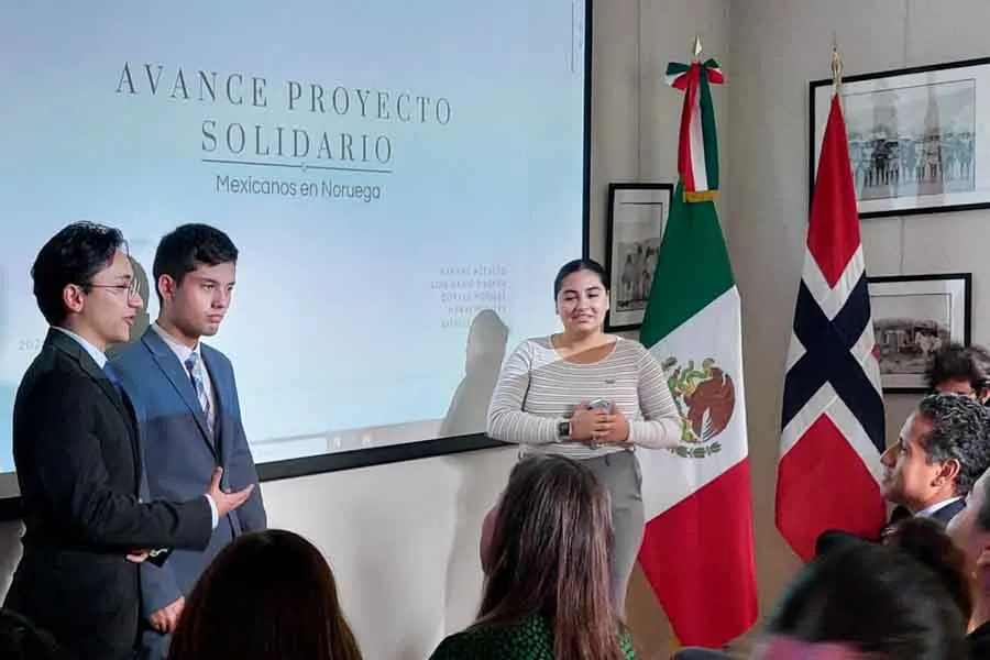 Estudiantes Tec realizan servicio social en Embajada de M&eacute;xico