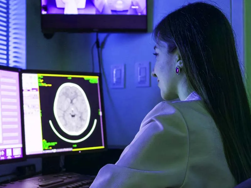 An&aacute;lisis de un estudio de imagen cerebral en el Hospital Zambrano Hellion.