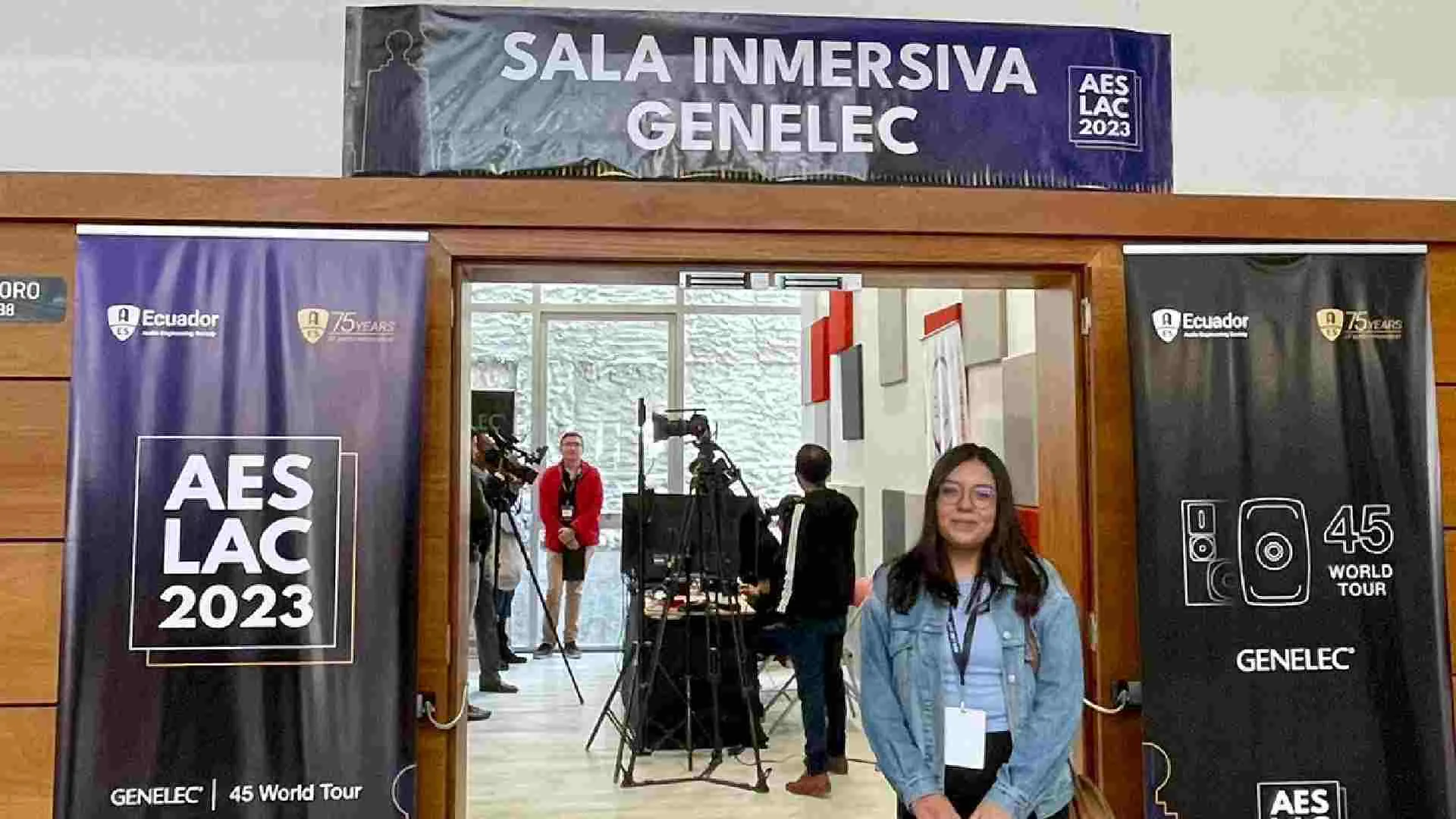 Andrea Hern&aacute;ndez en la Conferencia Latinoamericana AES 2023