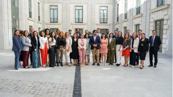 Mar&iacute;a Fernanda C&aacute;mara participando en la XIX edici&oacute;n del programa J&oacute;venes L&iacute;deres Iberoamericanos. 