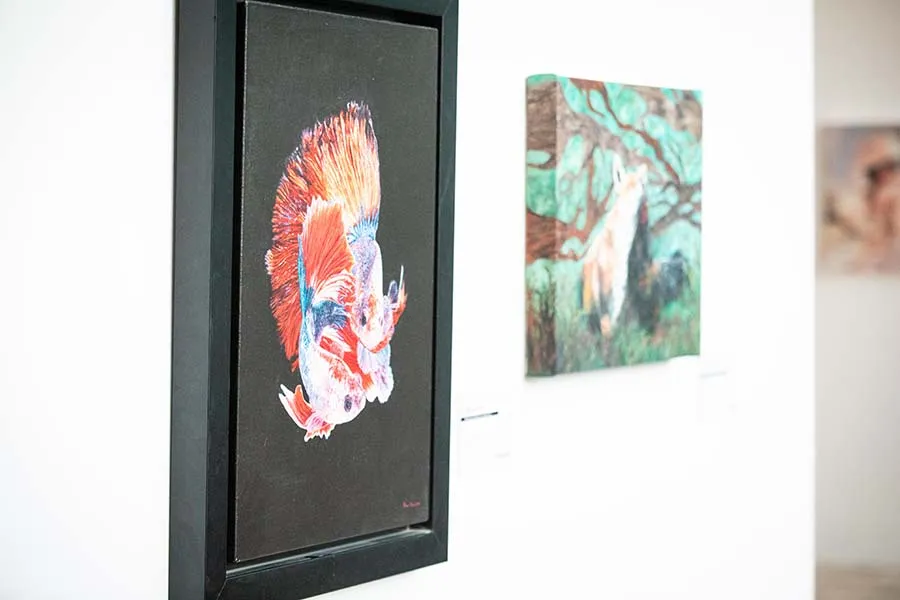 Exhibici&oacute;n de artes visuales