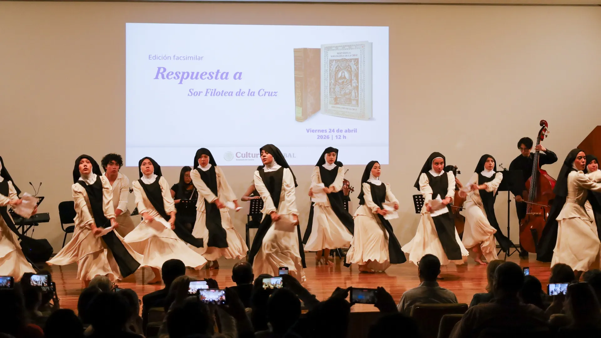 Alumnas del Tec presentaron una puesta en escena con baile y m&uacute;sica 