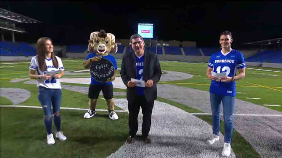 La transmisi&oacute;n del aniversario se realiz&oacute; desde el Estadio Borregos en Monterrey
