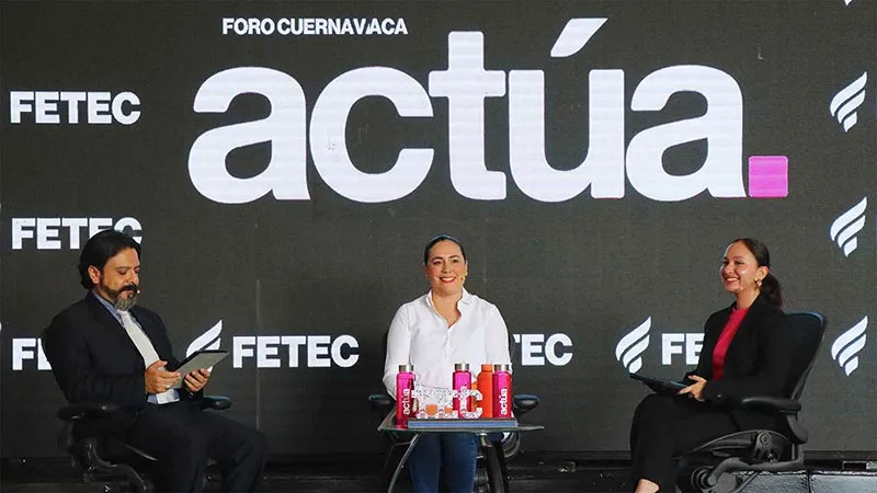 El Tec de Monterrey en Cuernavaca recibió a las candidatas a la Gubernatura de Morelos 2024 en el "Foro Actúa", donde dieron a conocer sus propuestas a las y los estudiantes del campus.
