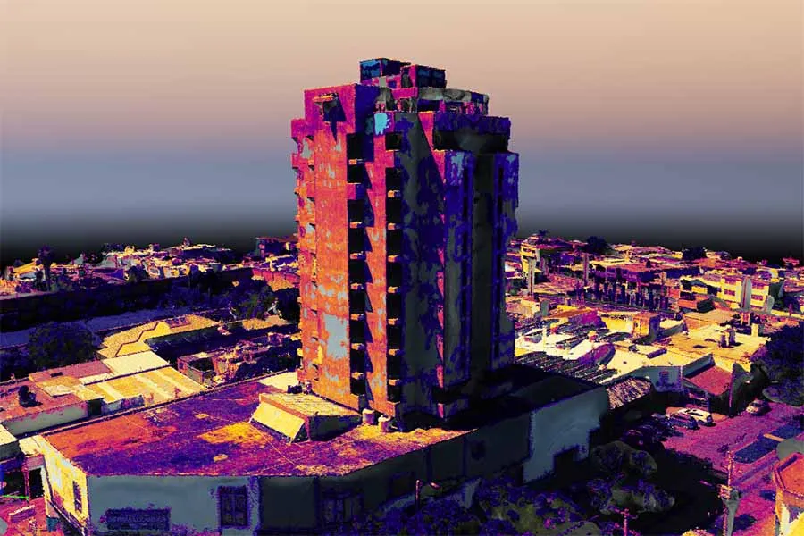 Render de una actividad de fotogrametr&iacute;a