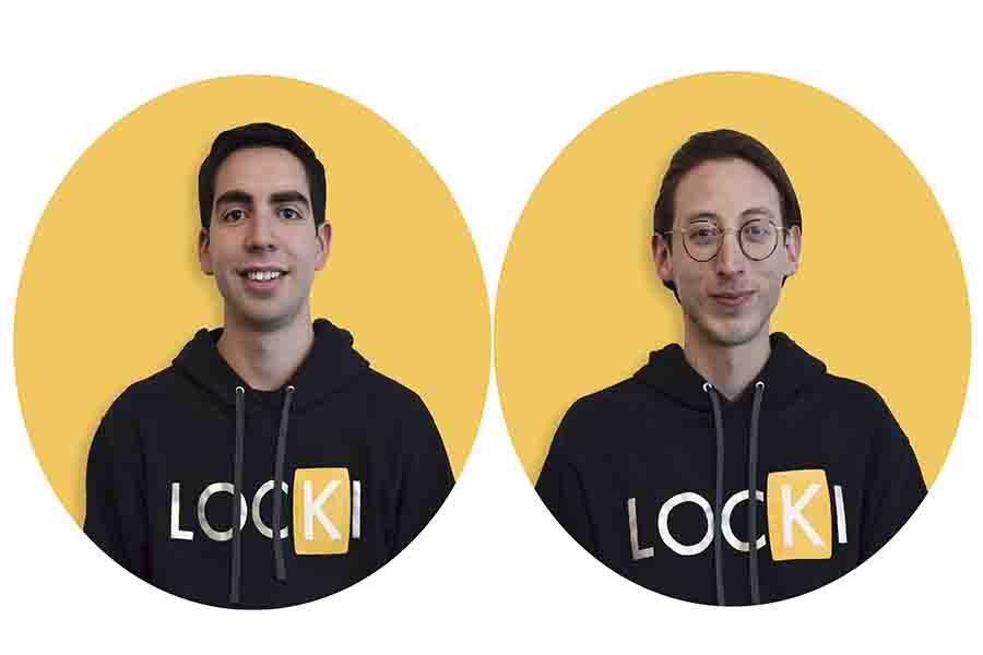 Fundadores de la Startup Locki Rub&eacute;n Ruiz y Alejandro Mart&iacute;nez egresado del Tec campus Chihuahua