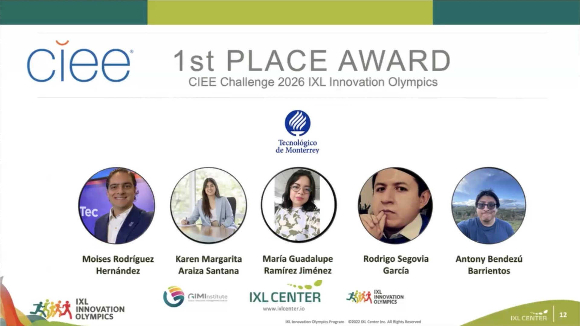 Ganadores Olimpiada Innovaci&oacute;n