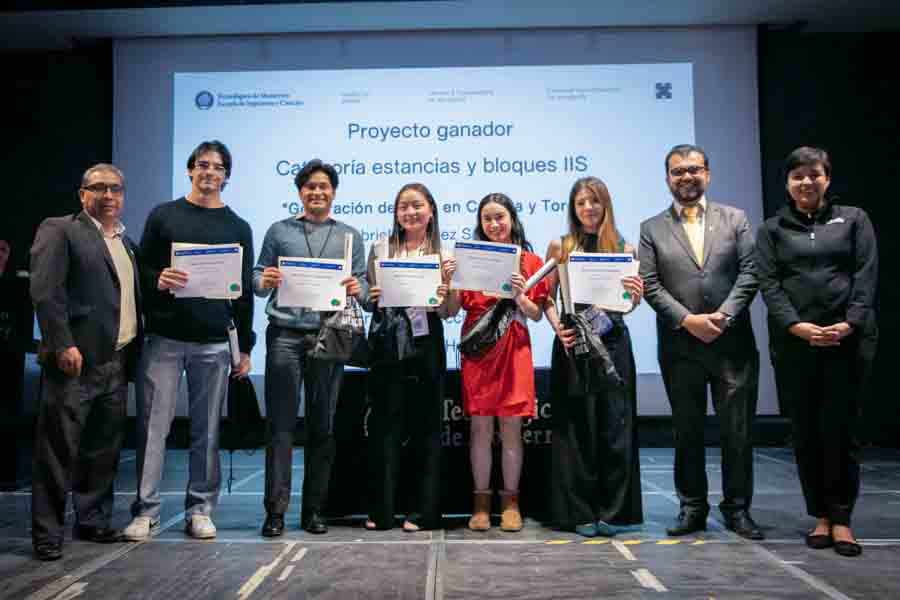 Ganadores Expo Ingenierías en categoría IIS