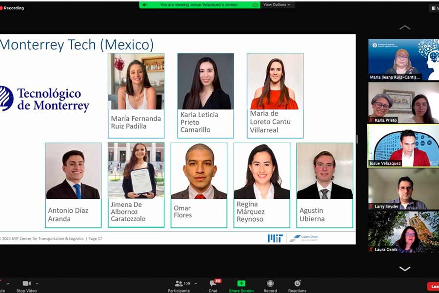 Ganadores del Tec de Monterrey en este evento internacional.