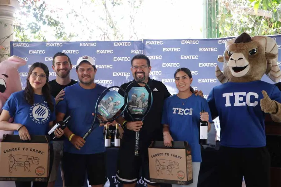 Ganadores de dobles del torneo de tenis EXATEC Obreg&oacute;n